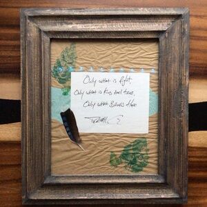 Rustic Wooden Frame